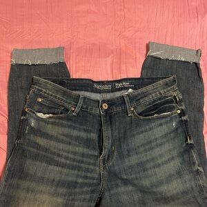 Signature High-Rise Ankle Skinny Woman’s jeans- Dark Blue Size 10/30W
Pr#7